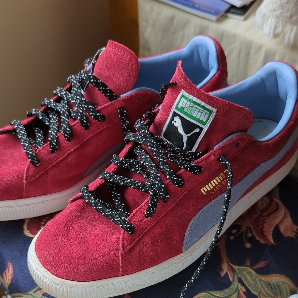 Puma suede sneakers